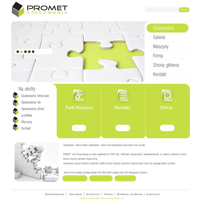 Strony www: www.promet.pl.